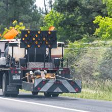 Road Spraying Vehicle